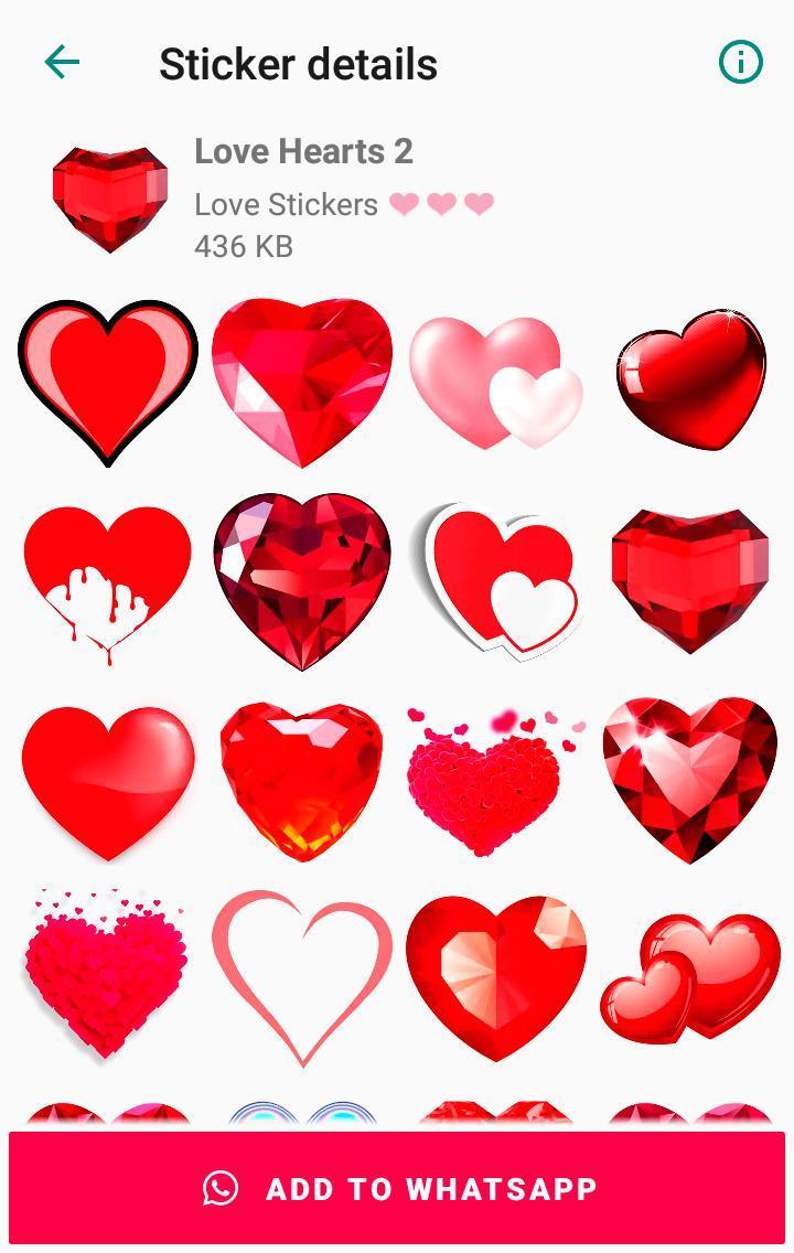 Romantic Love Stickers For Wha screenshot image 5_Popularmodapk.com