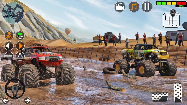Mud Truck Race Off Road Game screenshot image 2_Popularmodapk.com
