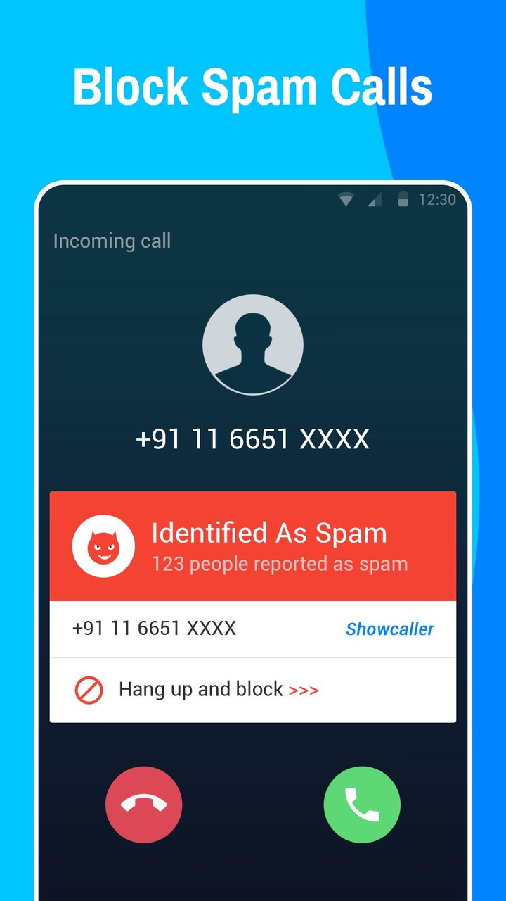 Showcaller: Caller ID & Block screenshot image 2_Popularmodapk.com