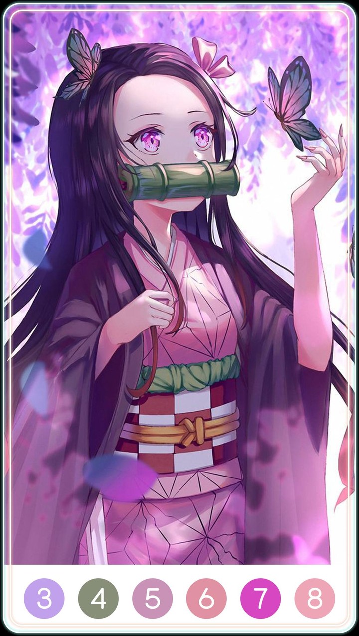 Demon Slayer Color by Number screenshot image 4_Popularmodapk.com