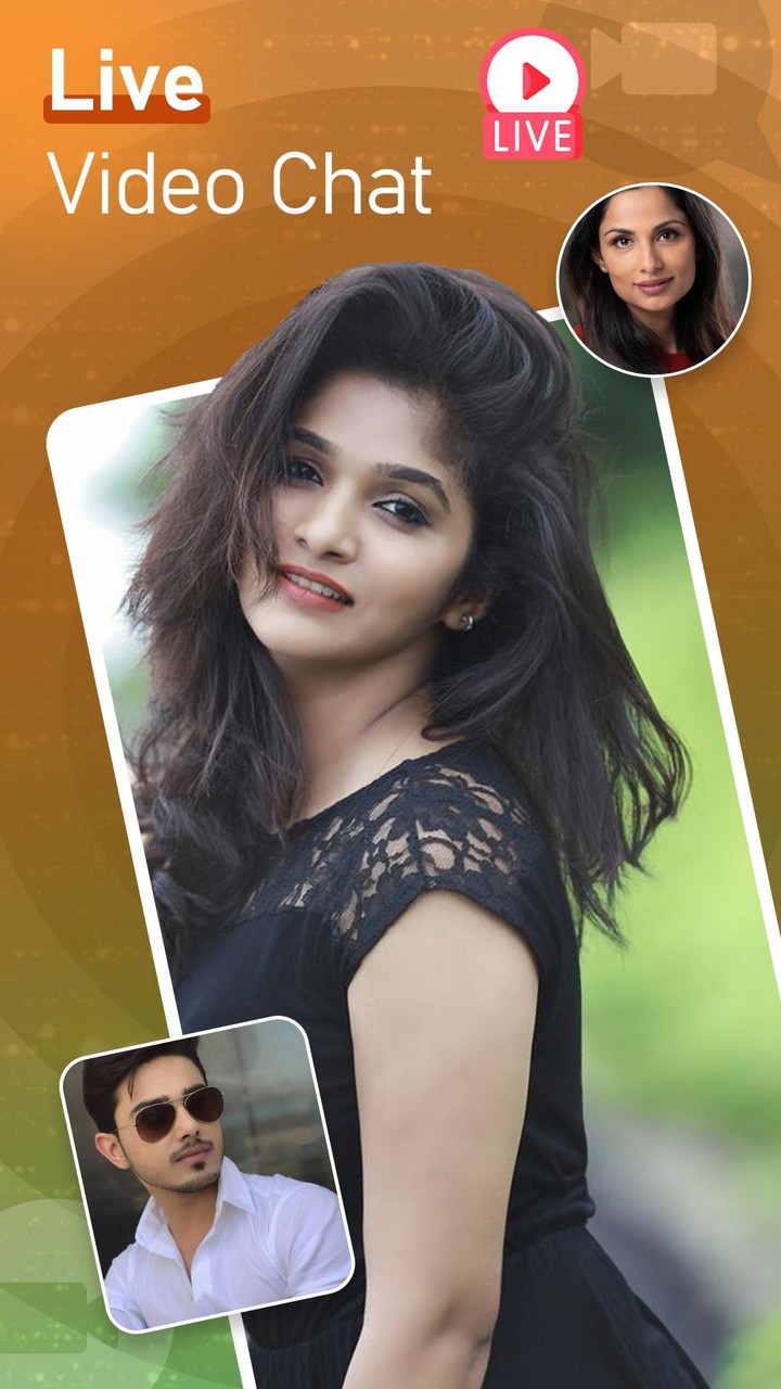 India : Random cute Video call screenshot image 2_Popularmodapk.com