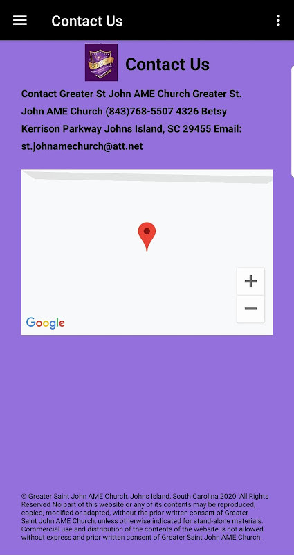 Greater St. John AME Church screenshot image 1_Popularmodapk.com