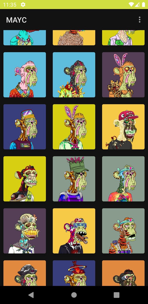 NFT Mutant Ape MAYC —R Clicked screenshot image 1_Popularmodapk.com