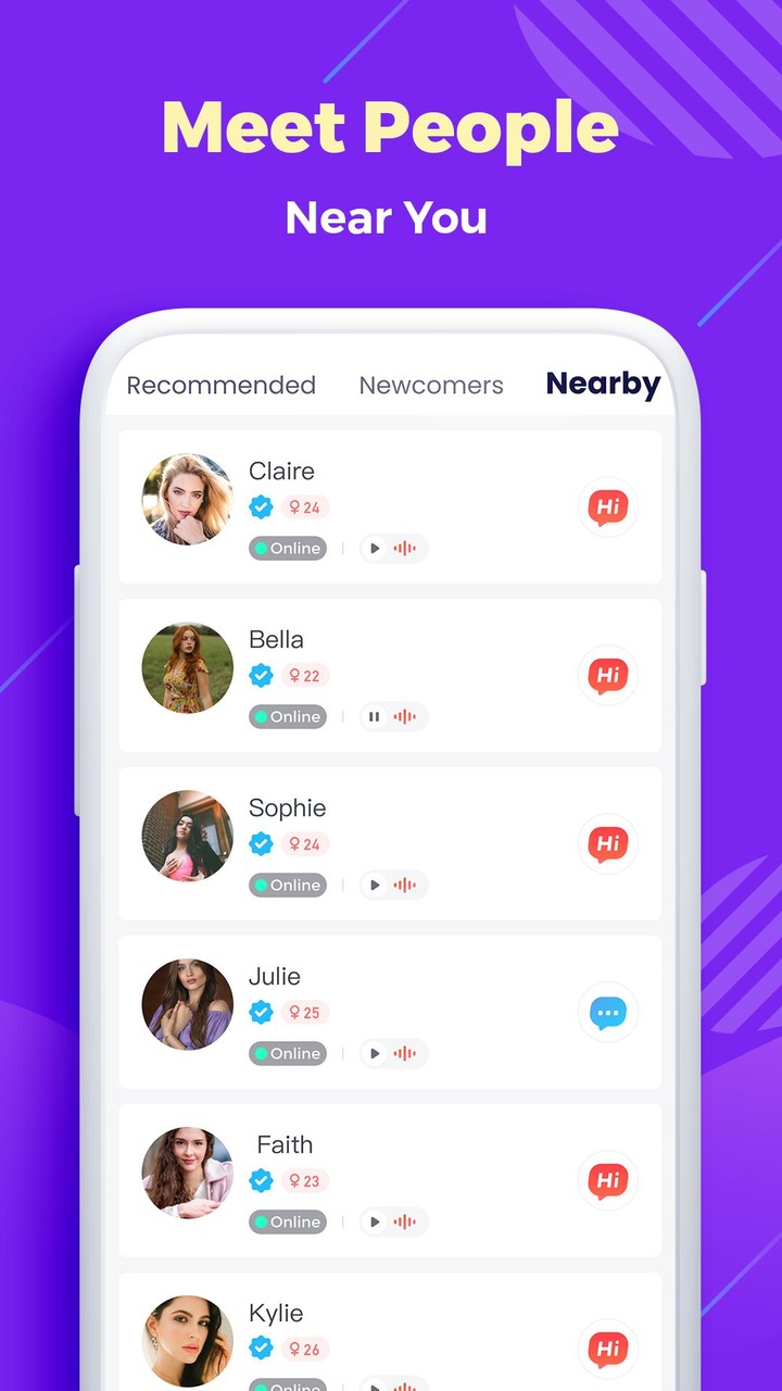 Cinta: Live Chat Make Friends screenshot image 3_Popularmodapk.com