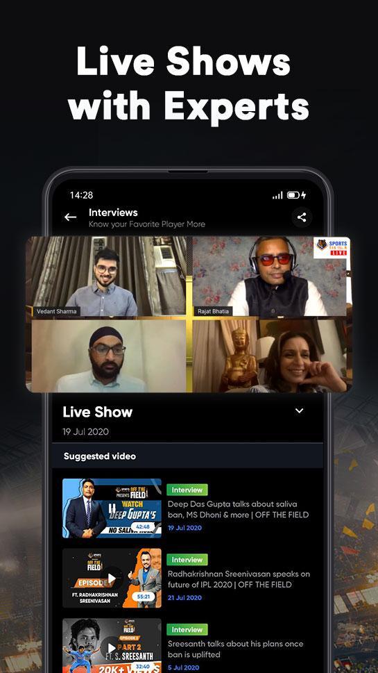 SportsTiger Live Score & News screenshot image 7_Popularmodapk.com
