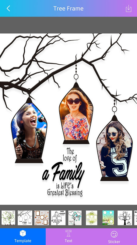 Photo Frame - Tree Frame screenshot image 2_Popularmodapk.com
