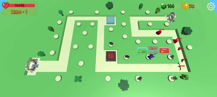 Wizard Tower Defense screenshot image 2_Popularmodapk.com