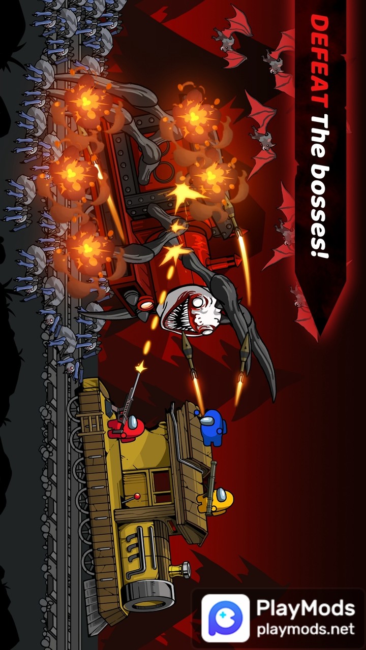 Choo Survival: Impostor Shoot<span>(Ad-free and rewarded)</span> screenshot image 4_Popularmodapk.com