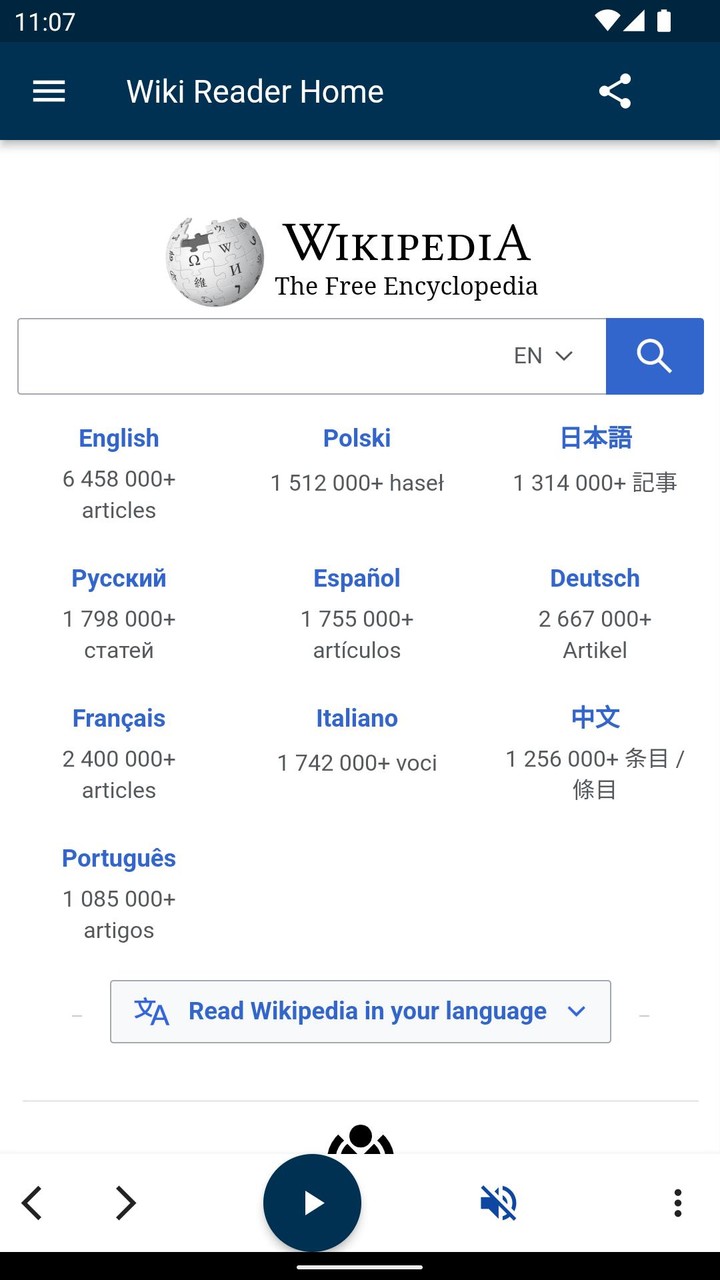 Wiki Reader-Read & Listen Wiki screenshot image 14_Popularmodapk.com