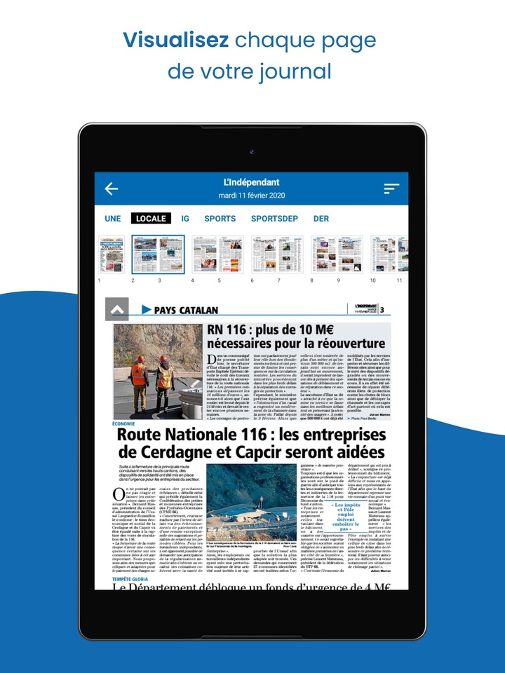 L'independant, Le Journal screenshot image 24_Popularmodapk.com