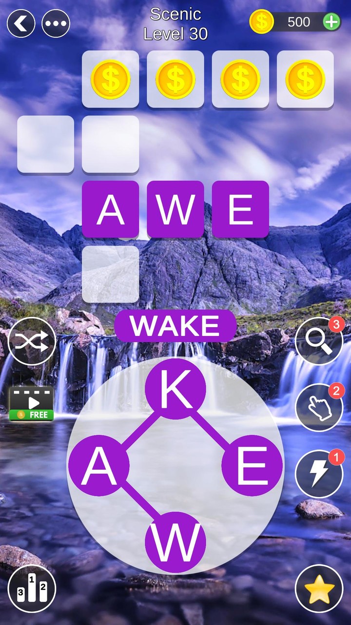 Word Cross: Swipe & Spell screenshot image 2_Popularmodapk.com