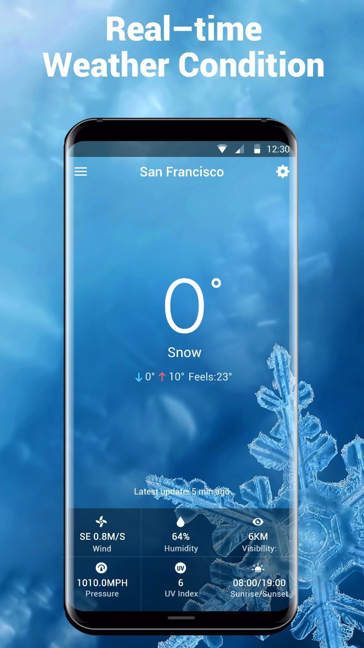 Transparent Weather & Clock App 2018 screenshot image 7_Popularmodapk.com