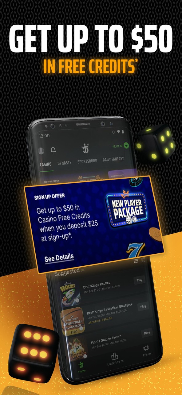 DraftKings Casino - Real Money screenshot image 7_Popularmodapk.com