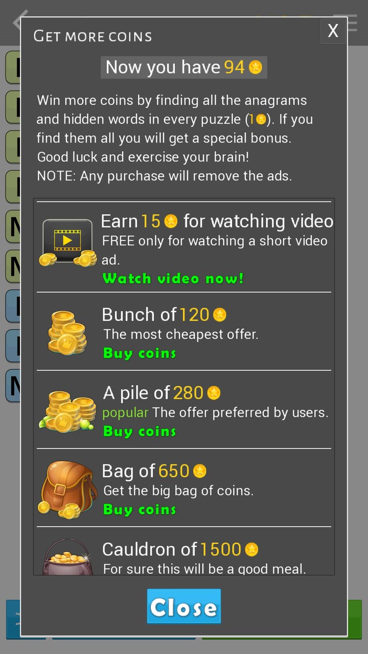 AnagramApp. Word anagrams screenshot image 5_Popularmodapk.com