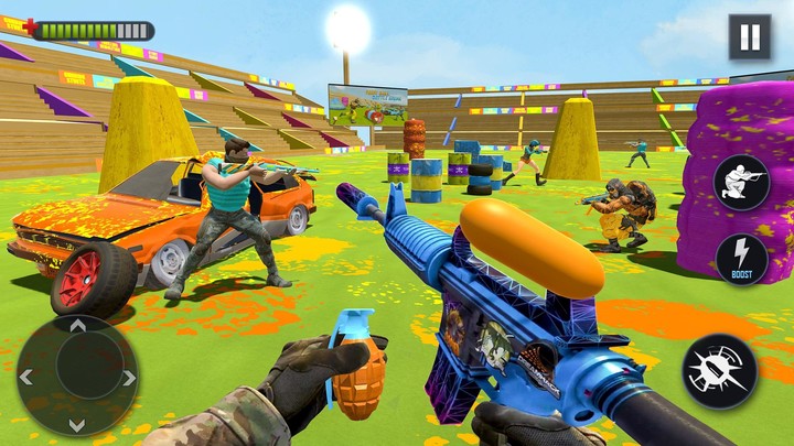 Paintball Shooting Battle Aren screenshot image 4_Popularmodapk.com