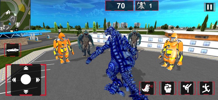 Gorilla vs Kaiju City Rampage screenshot image 8_Popularmodapk.com