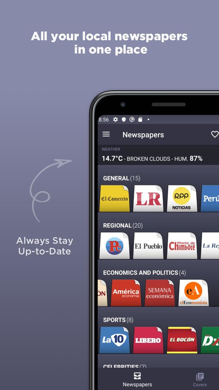 Peruvian Newspapers screenshot image 1_Popularmodapk.com