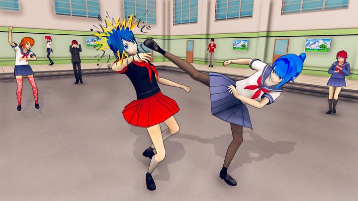 Anime High School Games: Virtu screenshot image 10_Popularmodapk.com