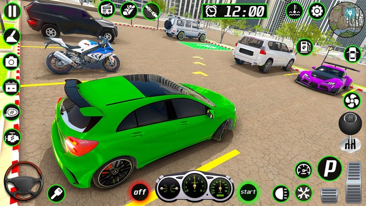 Prado Car Parking Simulator screenshot image 3_Popularmodapk.com