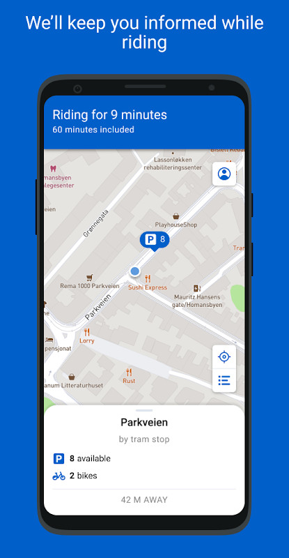 Oslo City Bike screenshot image 1_Popularmodapk.com