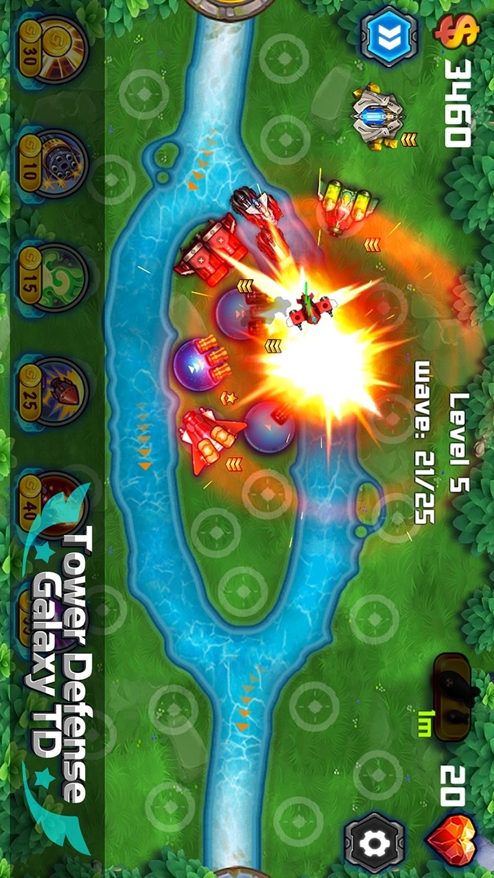 Tower Defense: Galaxy TD(lots of money) screenshot image 10_Popularmodapk.com