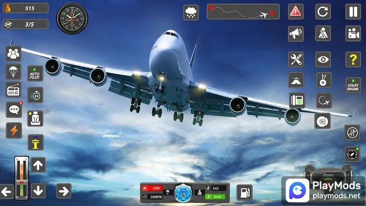 Real Flight Sim Airplane Games<span>(No Ads)</span> screenshot image 4_Popularmodapk.com