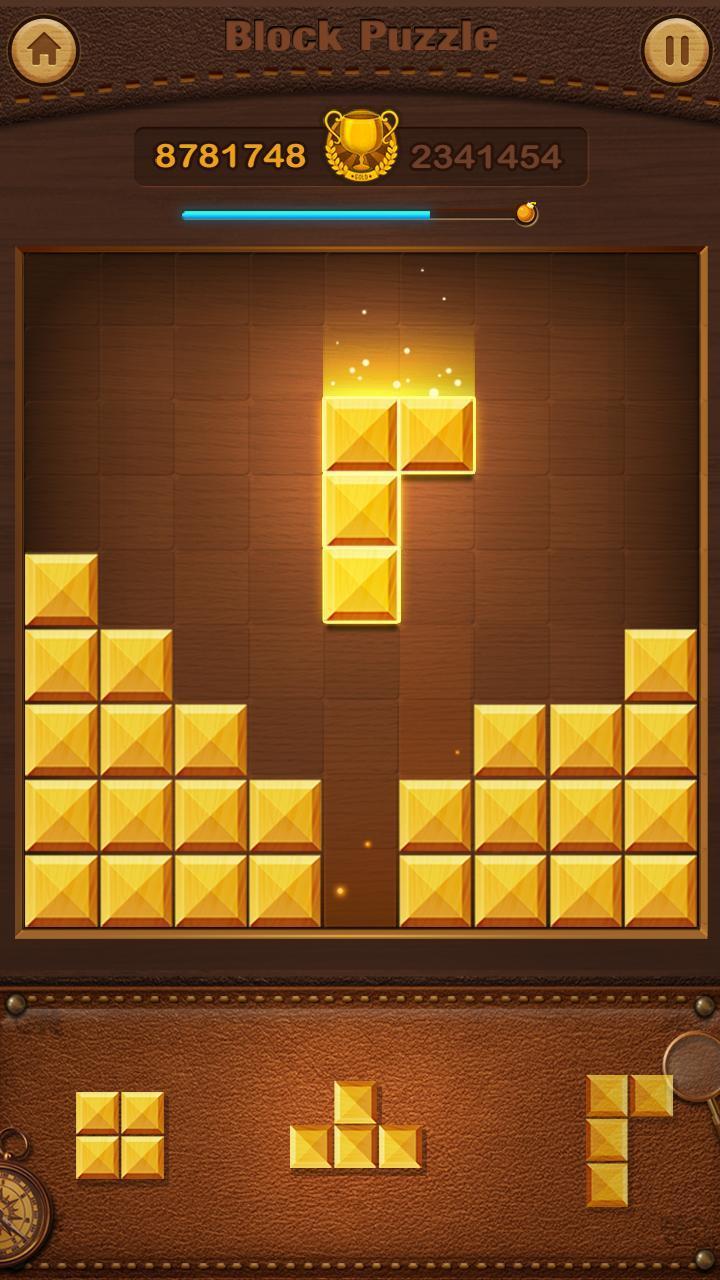 Wood Block Puzzle screenshot image 1_Popularmodapk.com