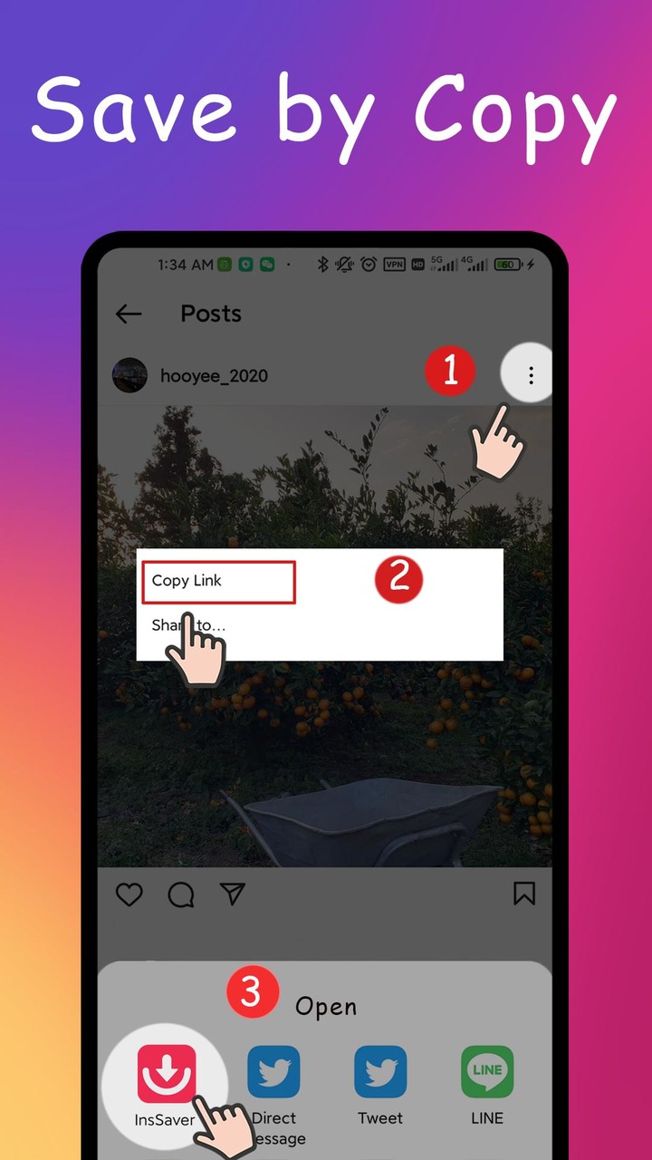 InstaSaver - Video Downloader screenshot image 3_Popularmodapk.com