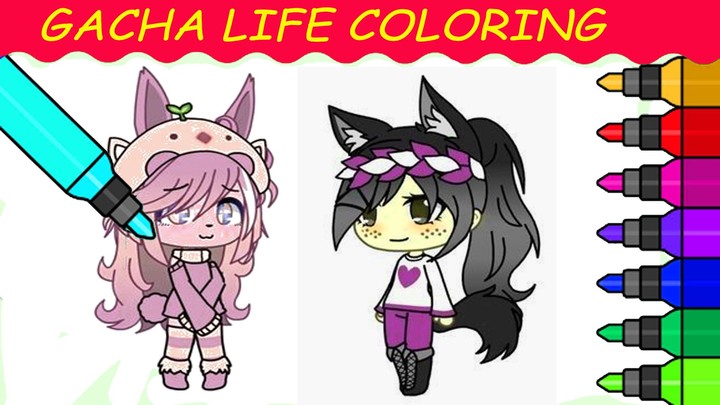 Gacha Life Coloring book screenshot image 3_Popularmodapk.com