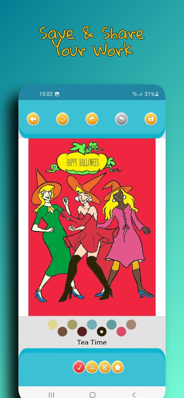 Hocus Pocus Coloring Book screenshot image 6_Popularmodapk.com