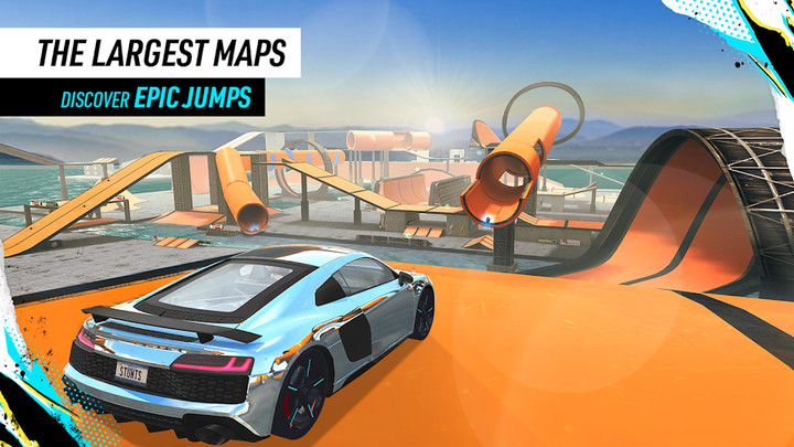 Car Stunt 3D: Mega Ramp<span>(AD Remove-Free Rewards)</span> screenshot image 2_Popularmodapk.com