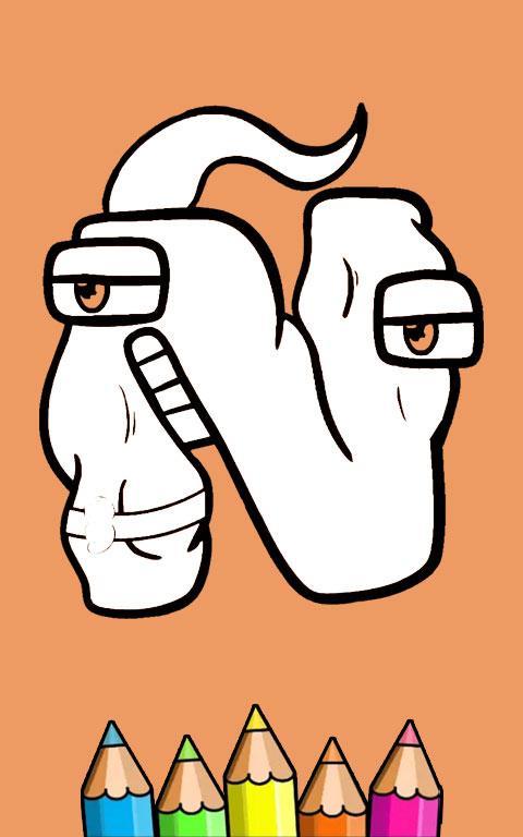 Alphabet Lore Coloring Game screenshot image 7_Popularmodapk.com