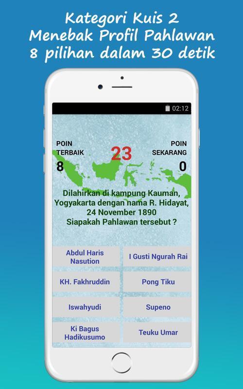 Kuis Pahlawan Nasional screenshot image 3_Popularmodapk.com