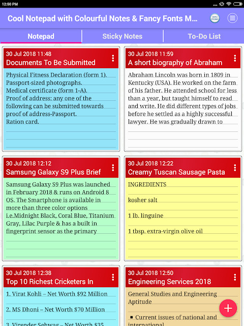 Cool Notepad Rich Text Editor to Write Fancy Notes screenshot image 25_Popularmodapk.com
