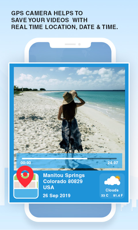 GPS Video Camera : Video with Location screenshot image 1_Popularmodapk.com