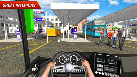 Coach Bus Driving Simulator 2018<span>(Unlock all vehicles)</span> screenshot image 17_Popularmodapk.com