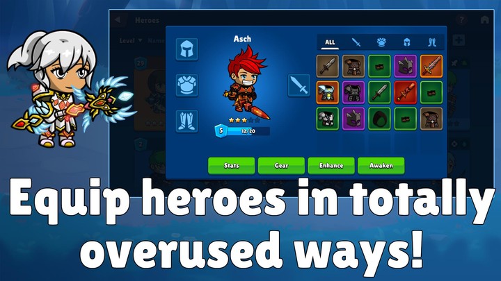 Totally Casual Gacha Game RPG screenshot image 3_Popularmodapk.com