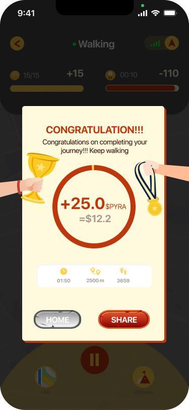 PYRAMID WALK TO EARN screenshot image 6_Popularmodapk.com