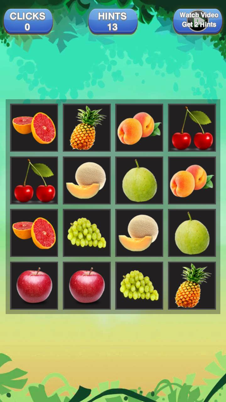 Matching Fruit : Memory Game screenshot image 1_Popularmodapk.com