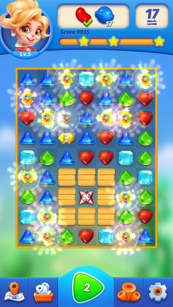 Jewel crush - color match game screenshot image 4_Popularmodapk.com