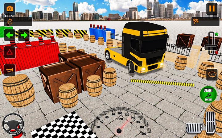 Truck Simulator Parking games screenshot image 5_Popularmodapk.com