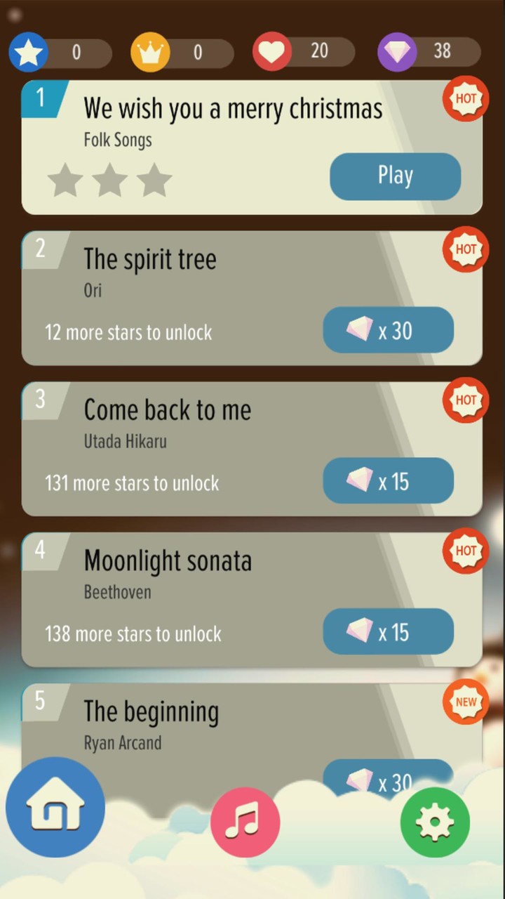 Piano Music Relax Tiles screenshot image 2_Popularmodapk.com
