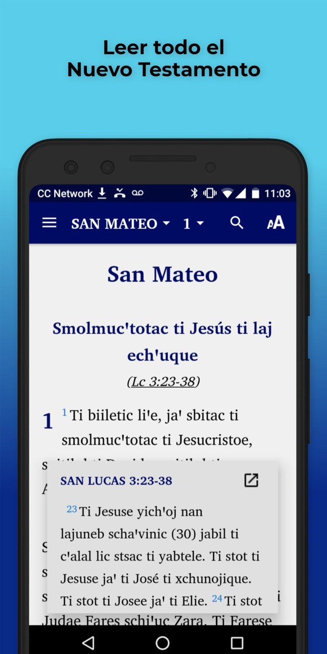 Tzotzil Chamula Bible screenshot image 1_Popularmodapk.com