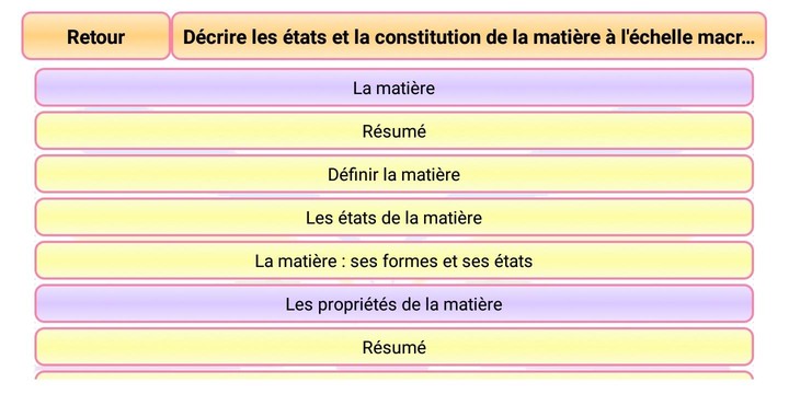 Physique et chimie 6ème screenshot image 4_Popularmodapk.com