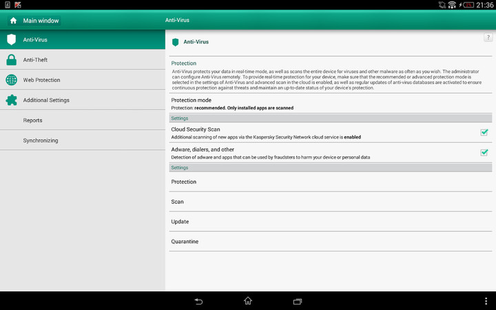 Kaspersky Endpoint Security screenshot image 1_Popularmodapk.com