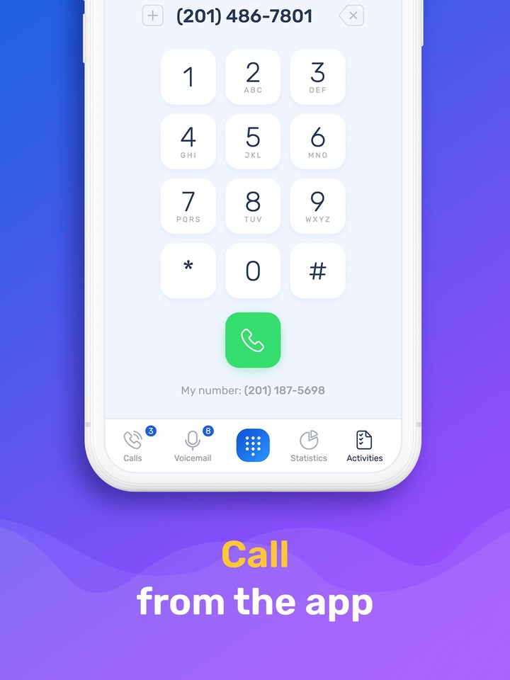 SmartCall: Second phone number screenshot image 6_Popularmodapk.com