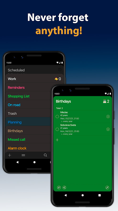Reminders screenshot image 12_Popularmodapk.com