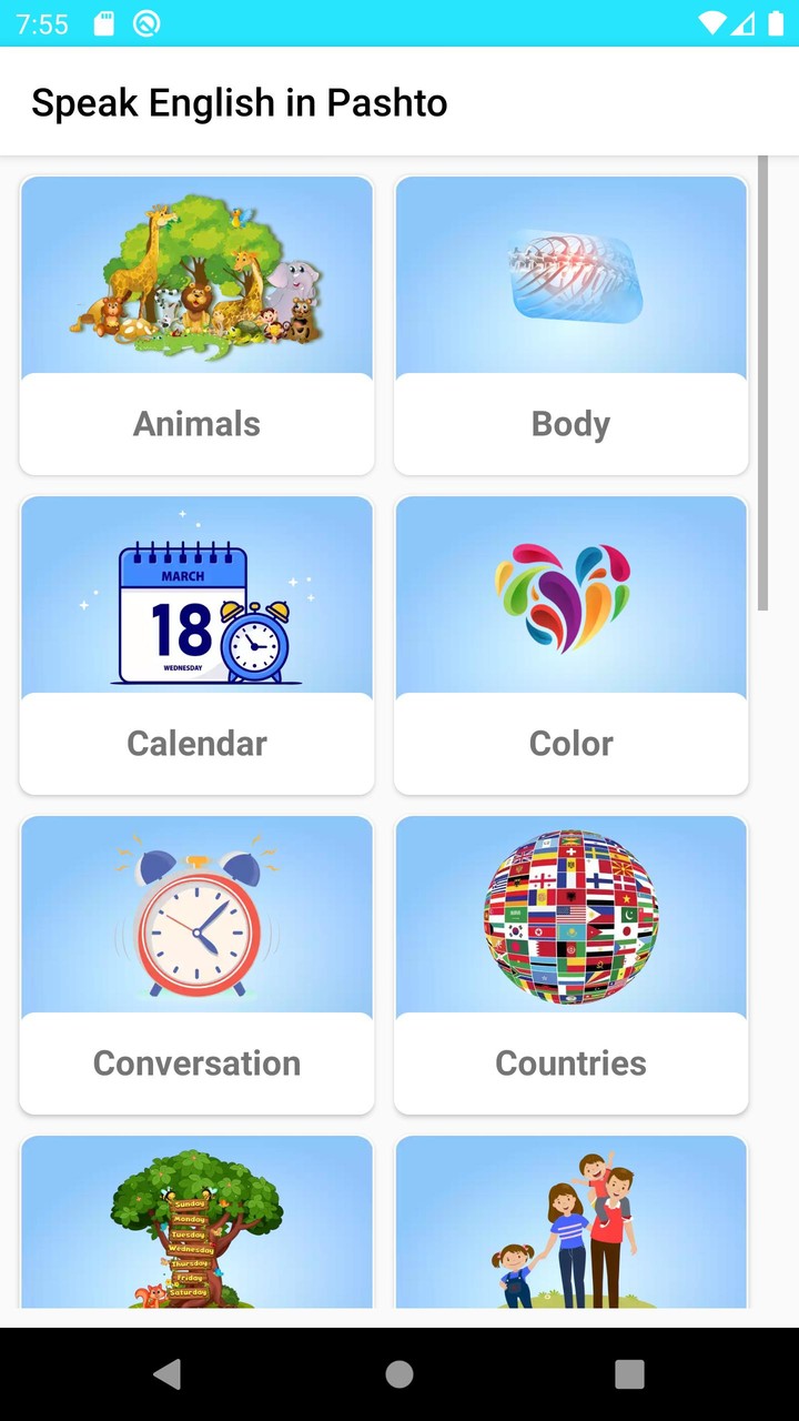 Learn English in Pashto screenshot image 7_Popularmodapk.com