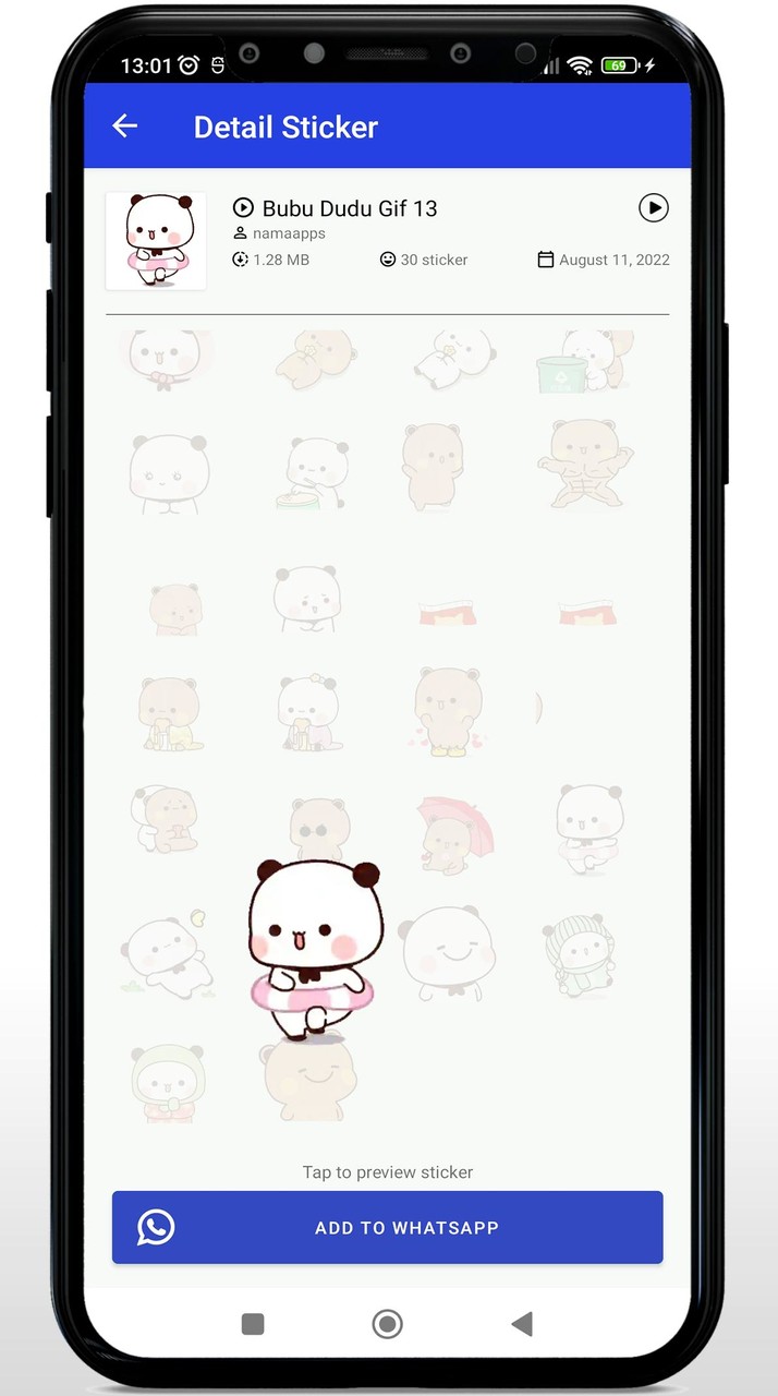 Bubu Dudu Panda WAStickerApps screenshot image 13_Popularmodapk.com