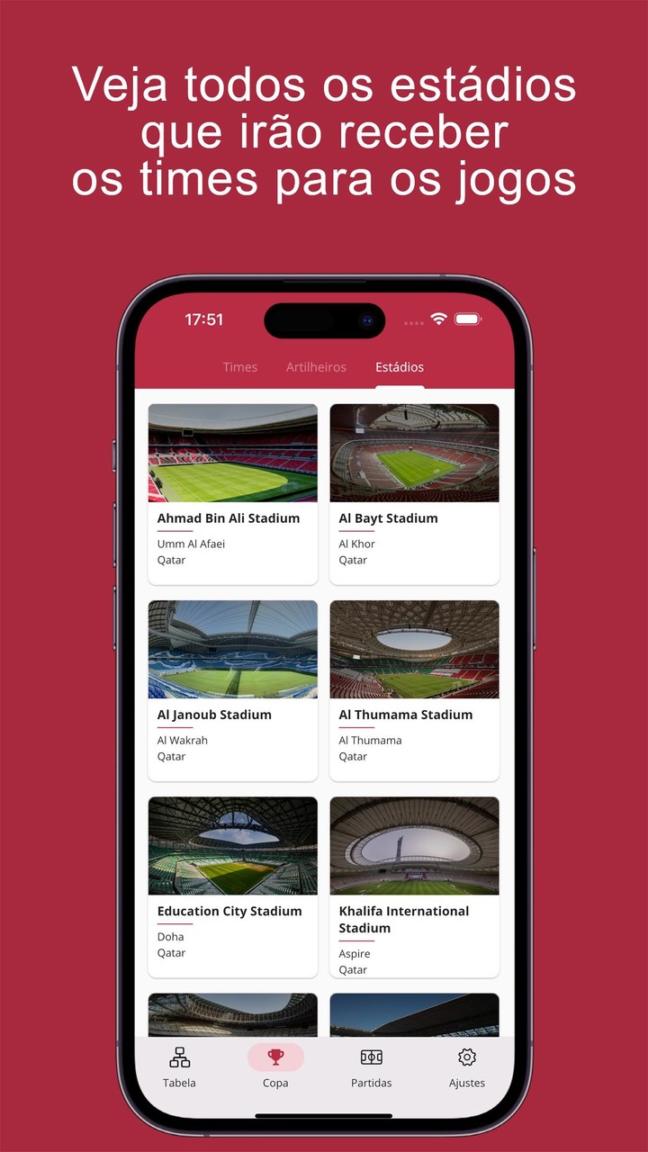 Futebol - Copa do Mundo 2022 screenshot image 3_Popularmodapk.com